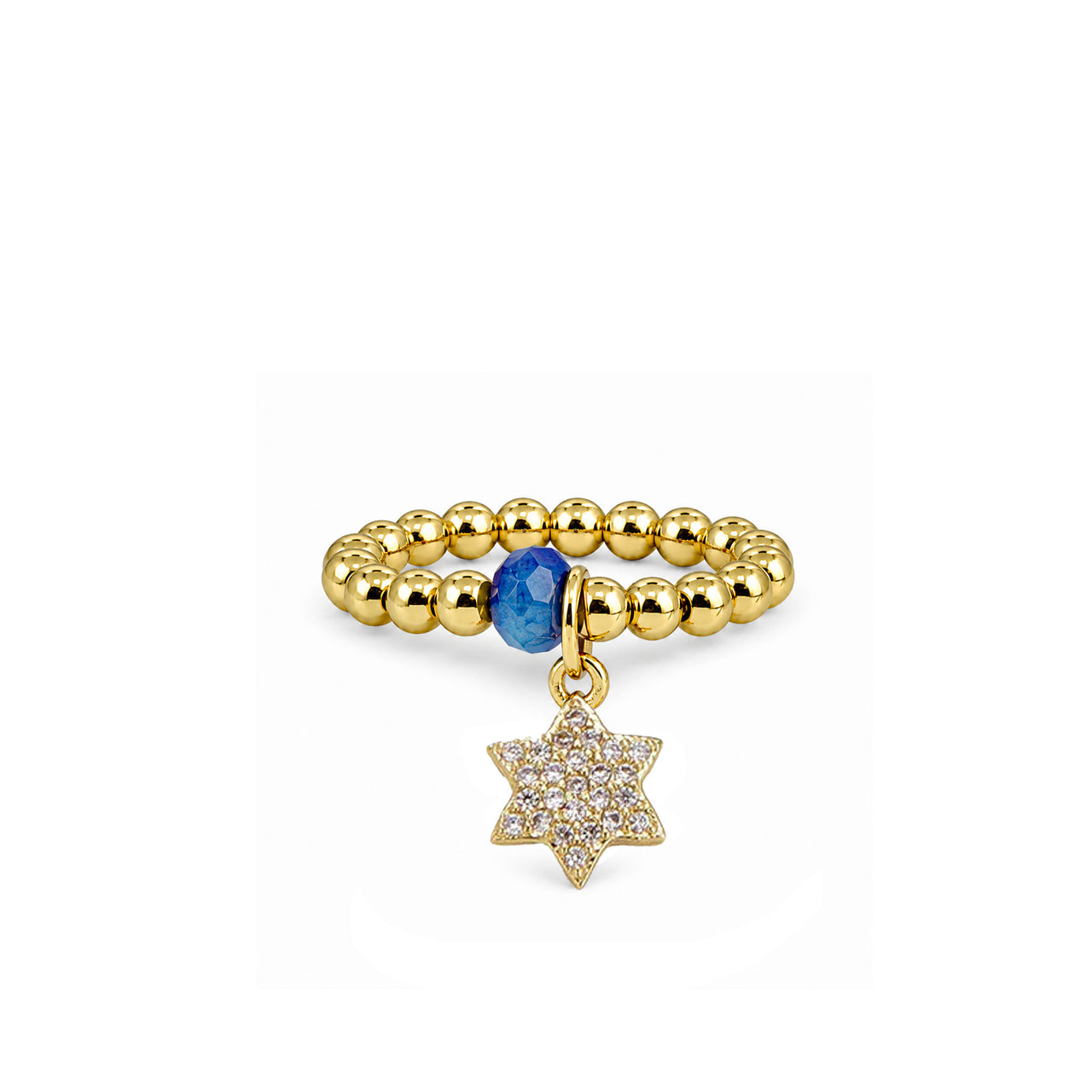 Talia Protection Star of David Ring