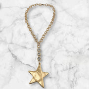 Starlight Glam Star Necklace Gold Love Lisa jewelry gift for her