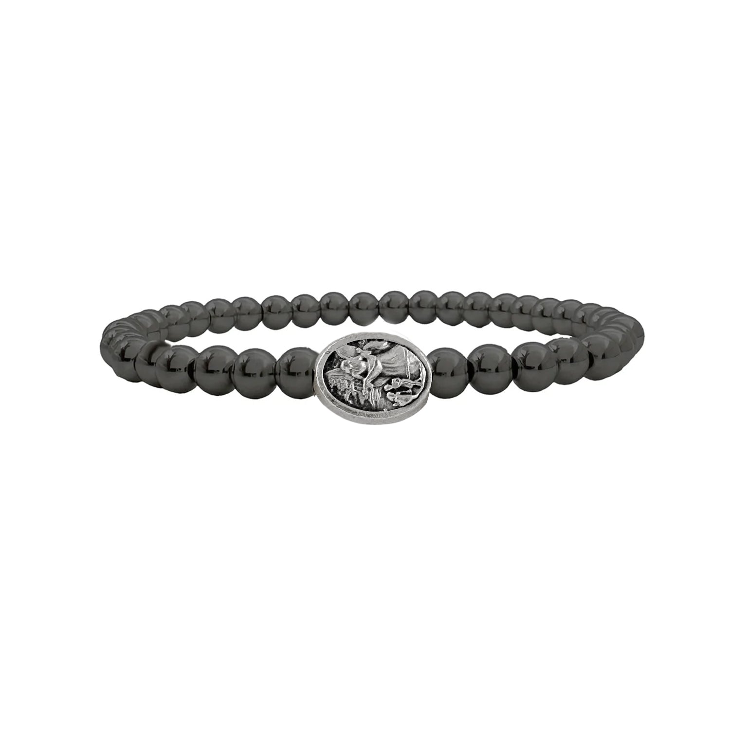 subliminal guardian angel bracelet gunmetal faith bracelet love lisa