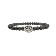 subliminal saint michael the archangel bracelet gunmetal version with guardian angel engraving love lisa