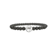 subliminal saint padre pio healing bracelet gunmetal version with medal charm love lisa