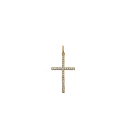 Love Lisa Tamara Luxe Pavé Cross Pendant gold