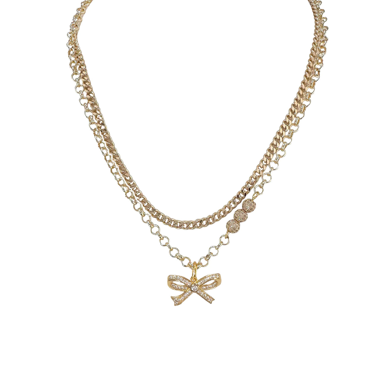 Gina Sexy Bow Necklace