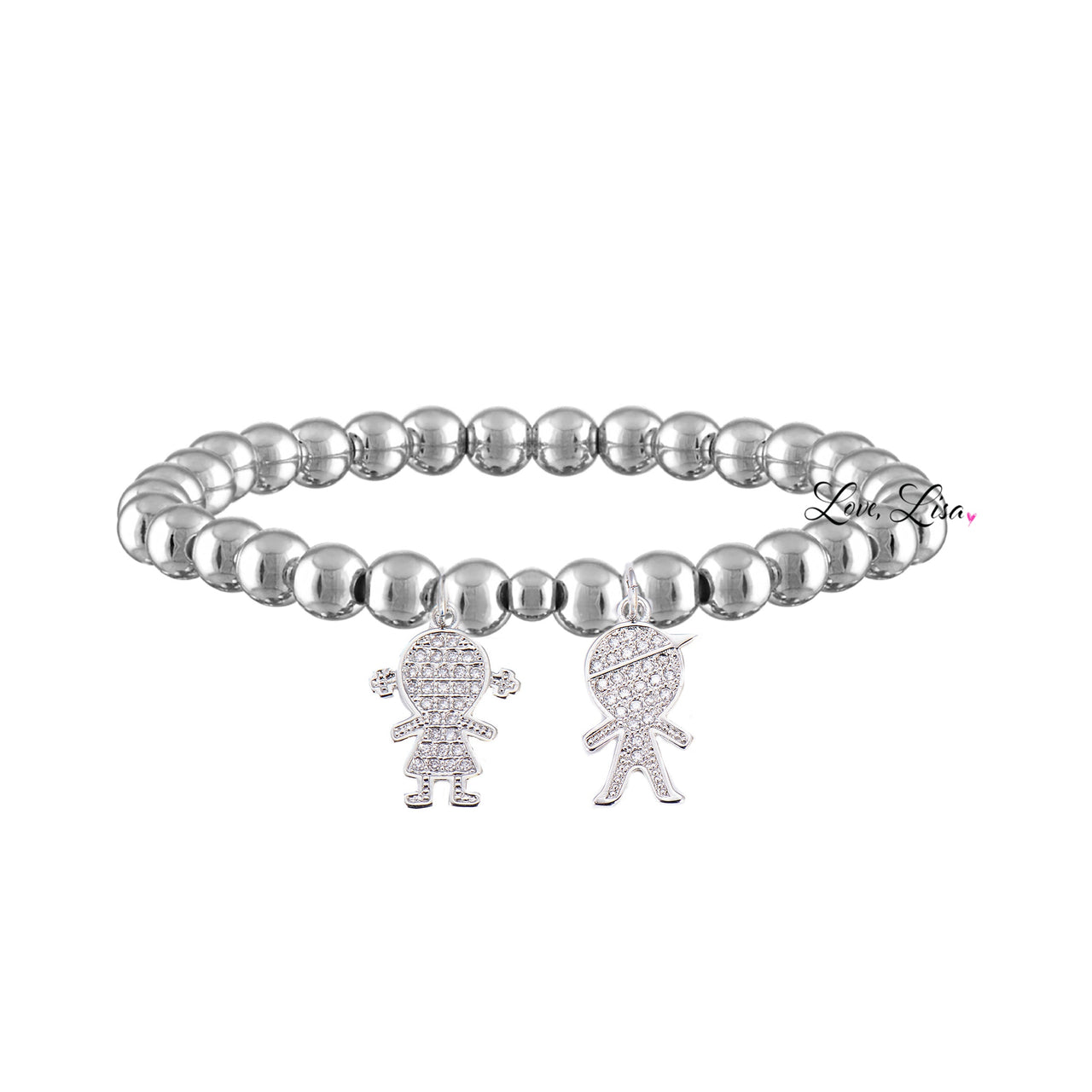Mommy Bracelet With Children Charms