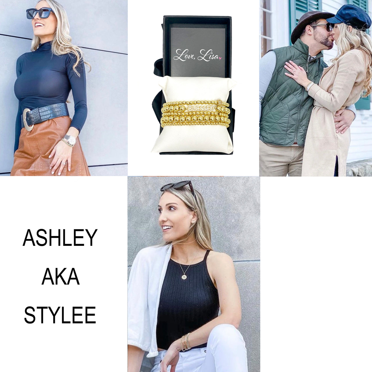 Ashley's Blessed Stack Of Bracelets