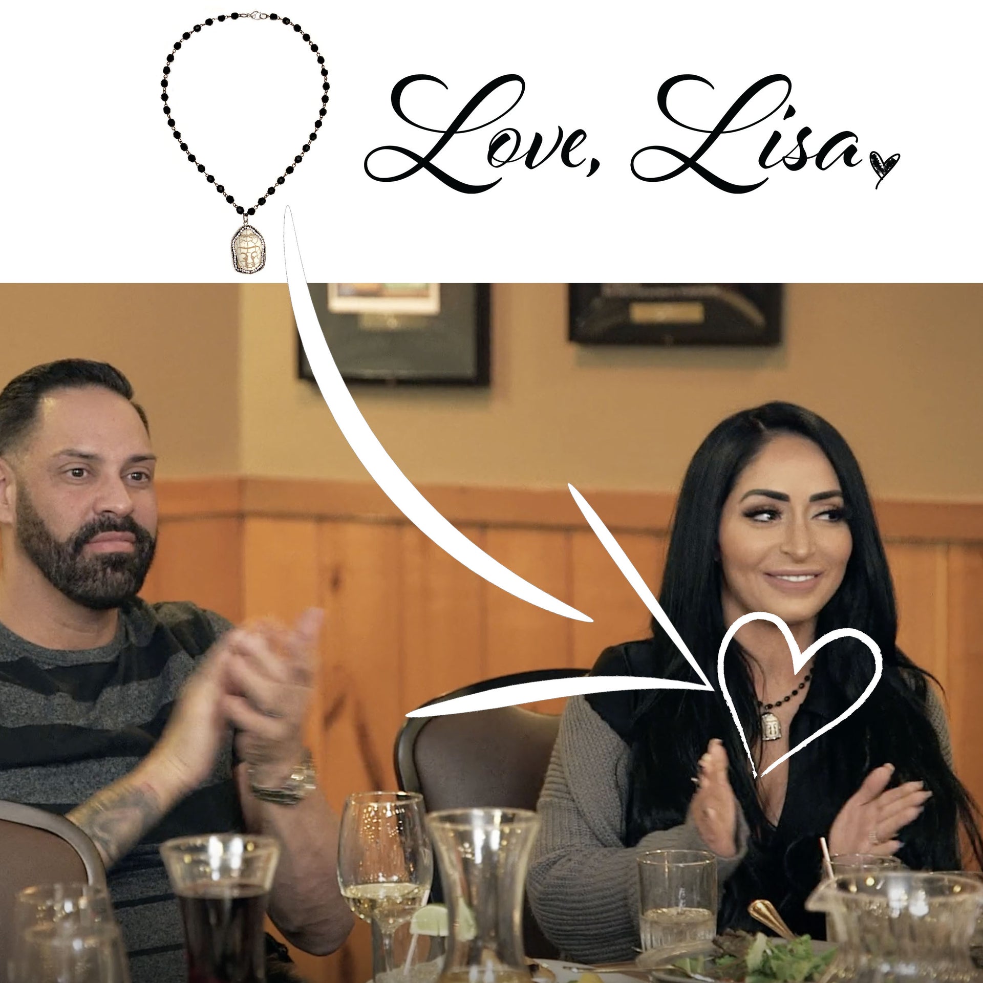  angelina necklace in love lisa branding screenshot