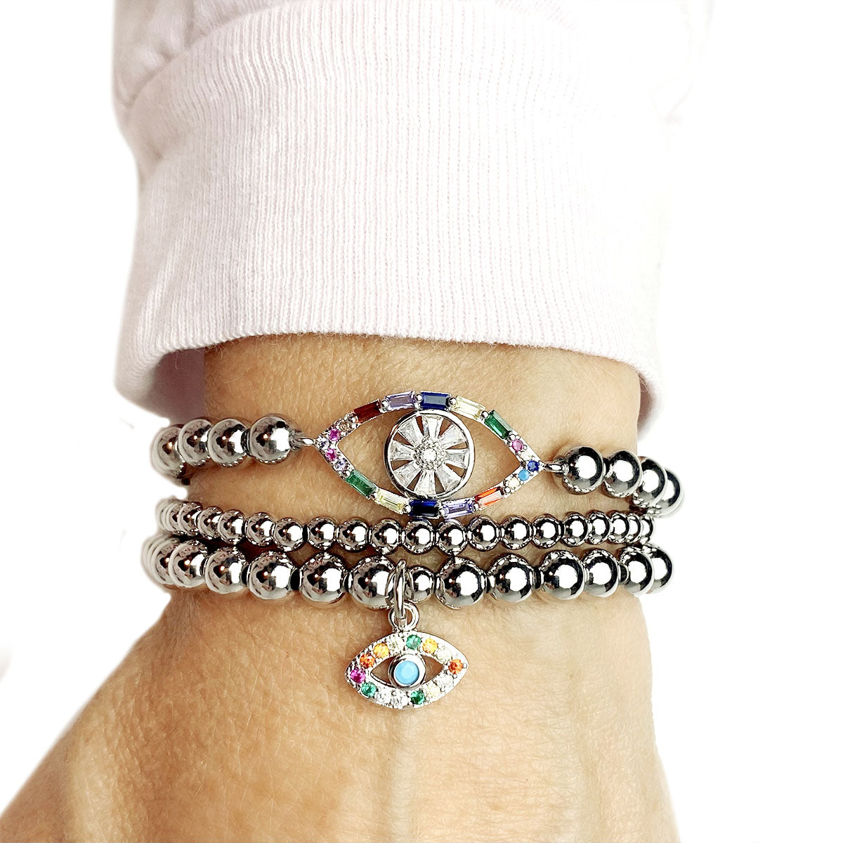 cheryls-colorful-chic-evil-eye-beaded-bracelet-stacked