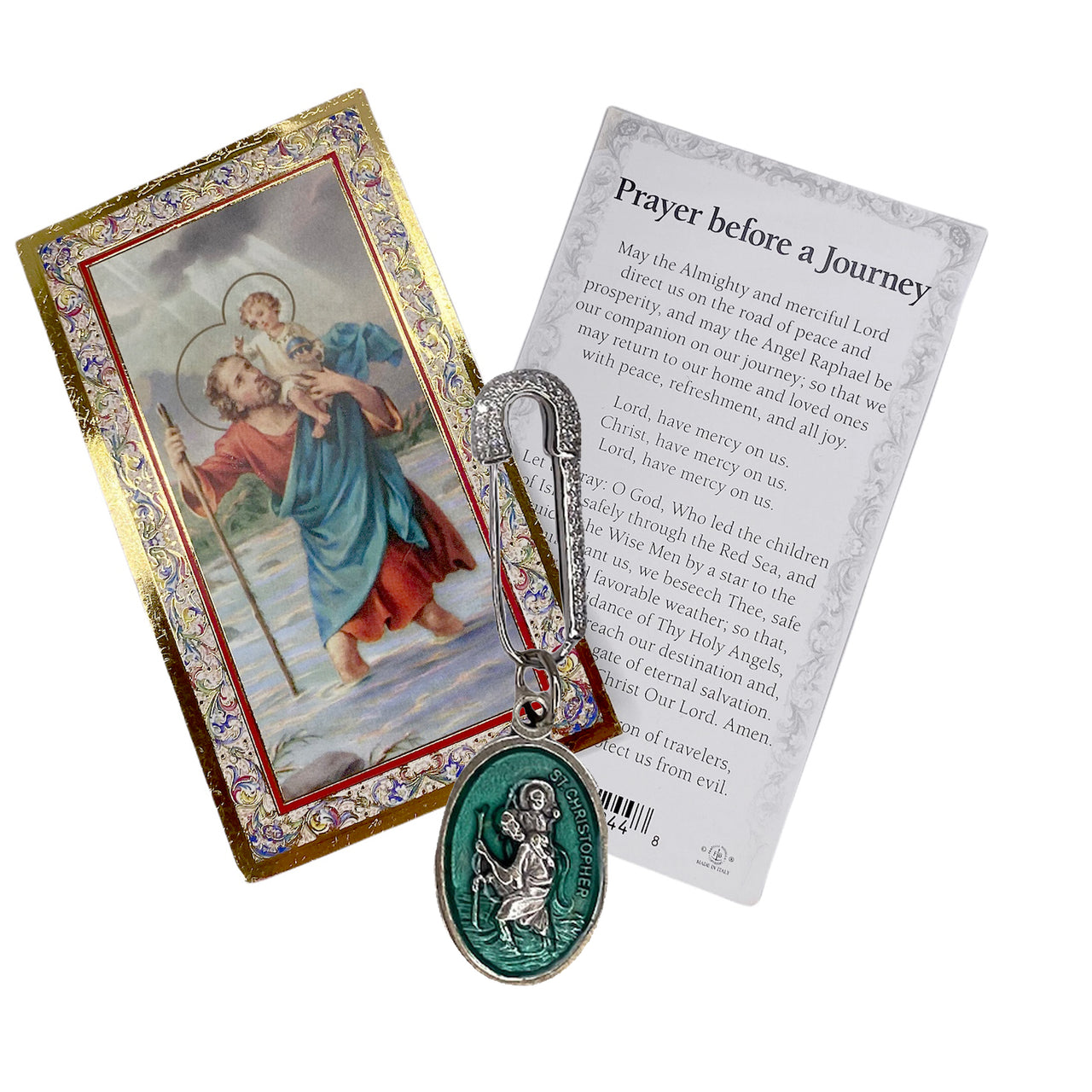 St. Christopher Safety Pin
