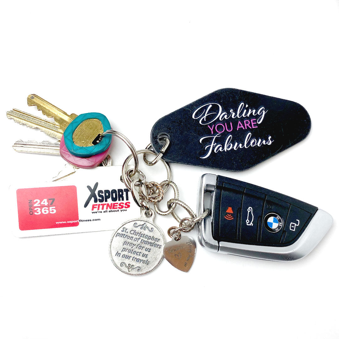 Limited Edition Darling You Are Fabulous Keychain