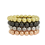 famous 10mm beaded stretch bracelet stacked bracelets love lisa