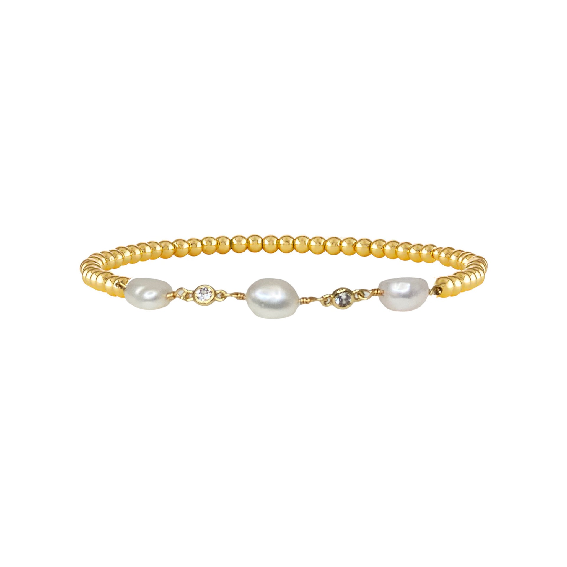 love lisa olivia pearl ankle bracelet gold freshwater pearl crystal anklet jewelry