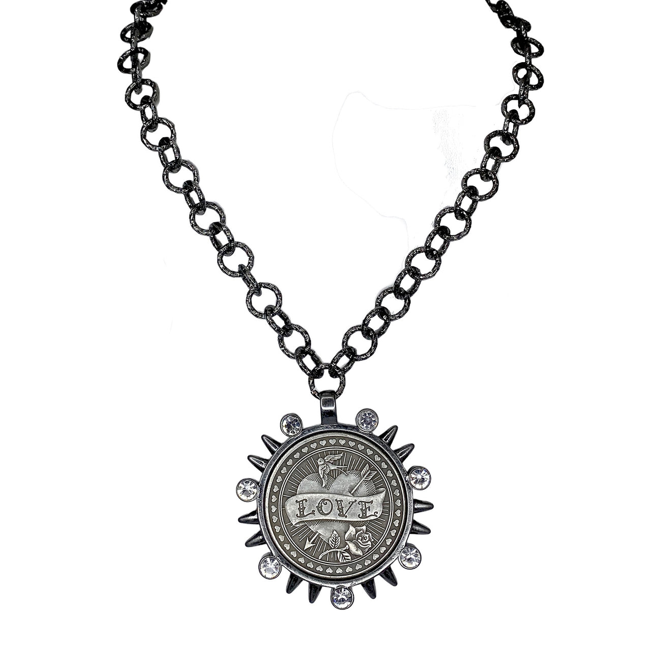 Lisa One Love Coin Necklace