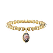Padre pio gold healing bracelet