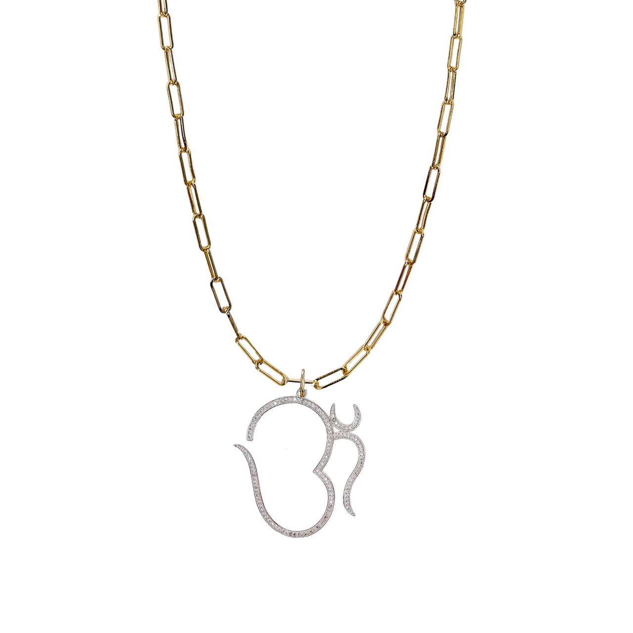 Teresa Paperclip OM Necklace