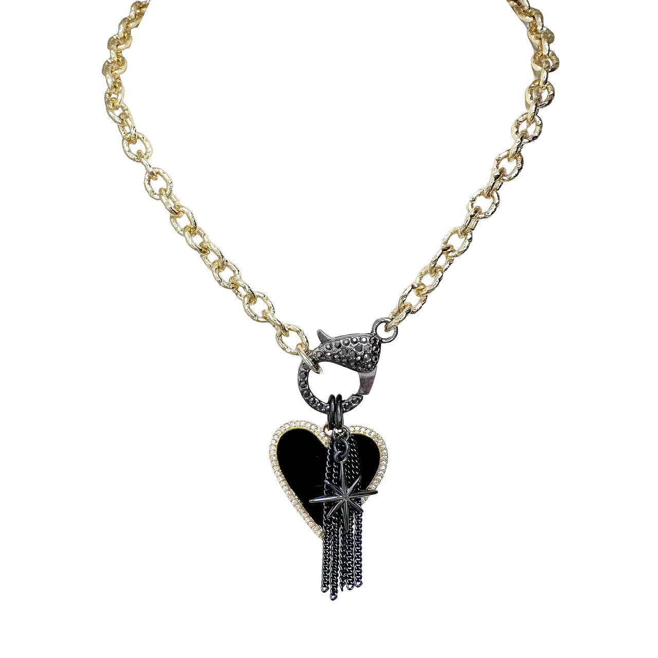 Tina Fancy Heart Necklace