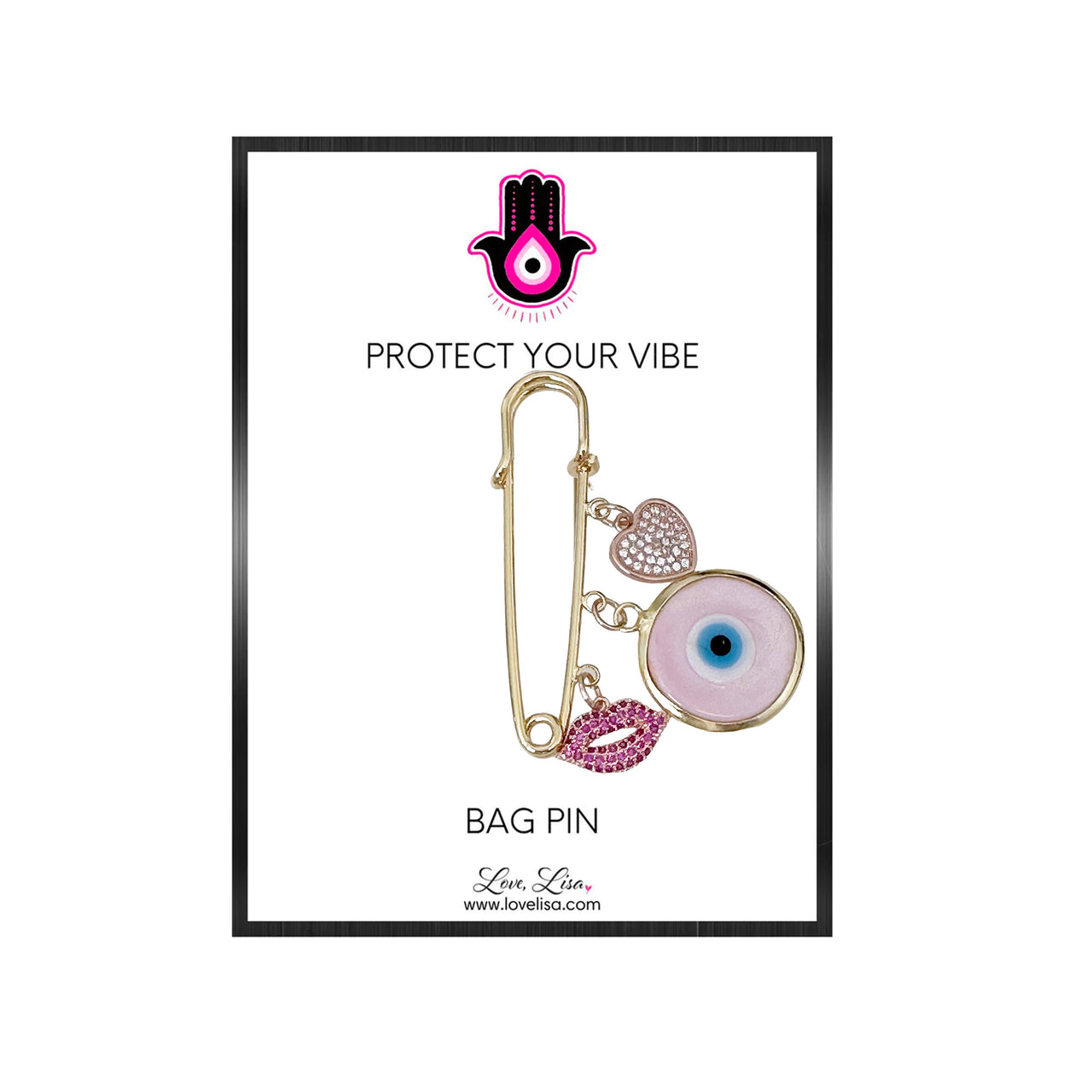 Lola Valentine Protection Bag Pin