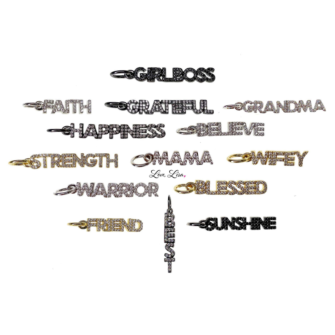 Laurie Famous Word Charms